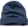 Engel Kindermütze Merinowolle-Seide, Blau