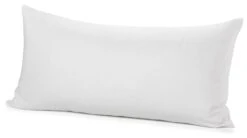 Kissenbezug Mühlviertler Leinen, Weiß, 40 × 80 Cm