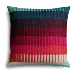 Kissenhülle Åsmund Gradient, Rot-Türkis