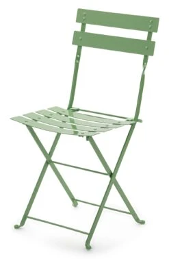 Klappstuhl Stahl, Blassgrün