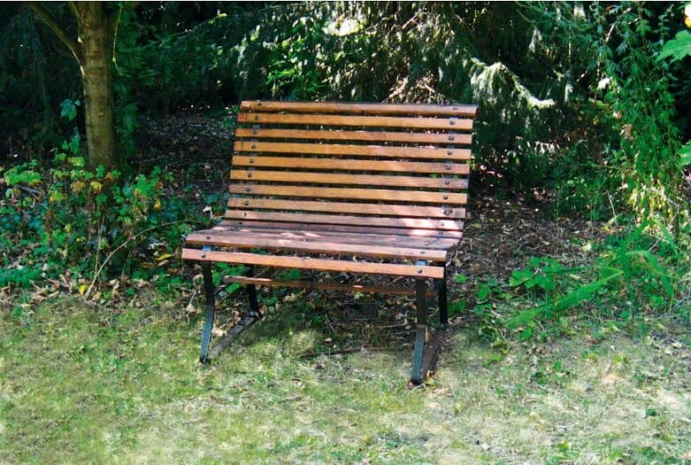 Kleine Gartenbank 4 Kleine Gartenbank – Bild 4