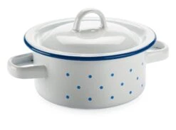 Kleiner Kochtopf Emaille