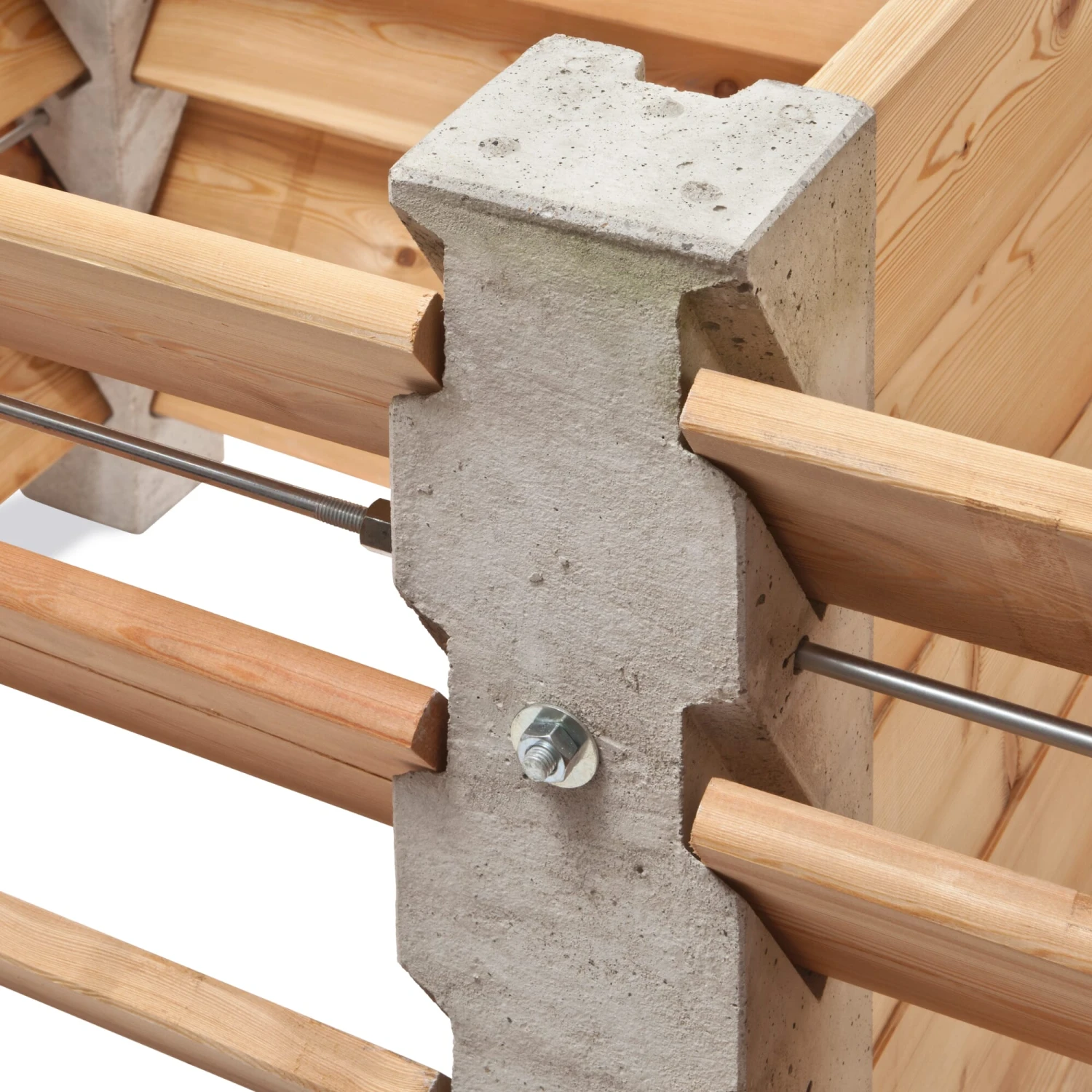 Kompostkiste Beton / Kiefernholz 3 Kompostkiste Beton / Kiefernholz – Bild 3