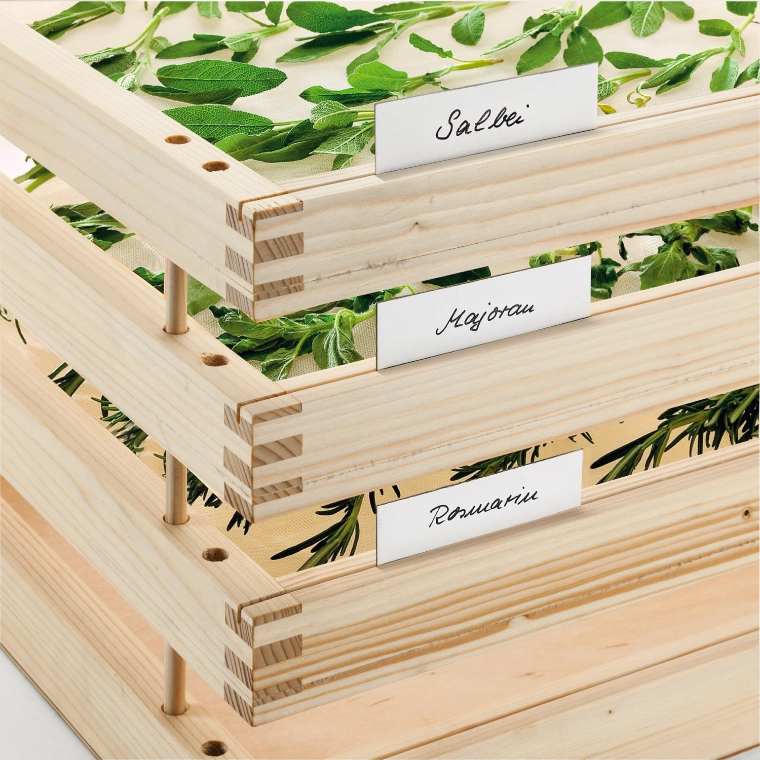 Kräutertrockner Fichtenholz 4 Kräutertrockner Fichtenholz – Bild 4