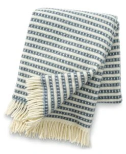 Optimal Einrichtungs Geschäft 31 Lammwolldecke Ollie, Blau