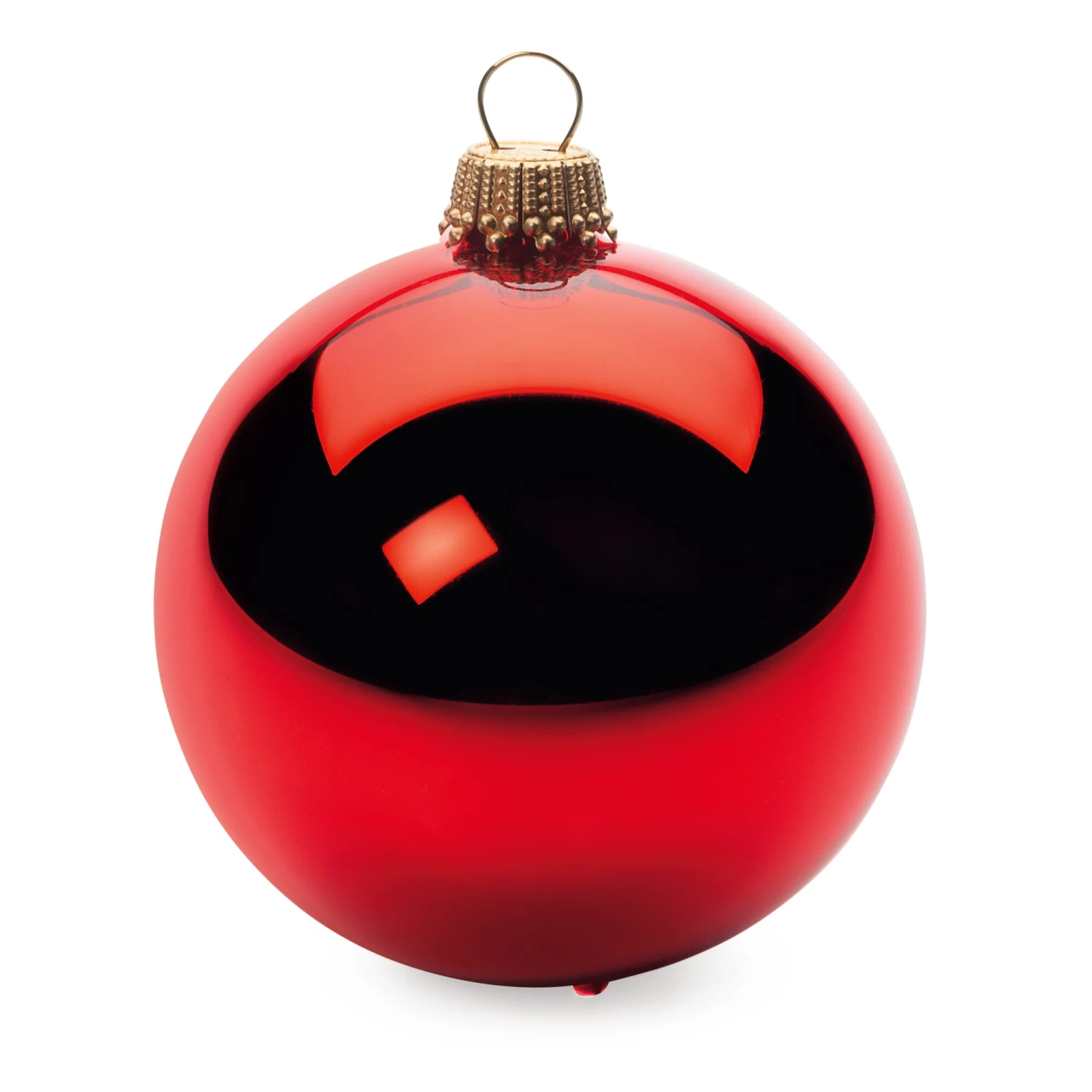 Lauschaer Baumkugeln Glas, Rot, Ø 6 Cm (6 Stück) 1 Lauschaer Baumkugeln Glas, Rot, Ø 6 Cm (6 Stück)