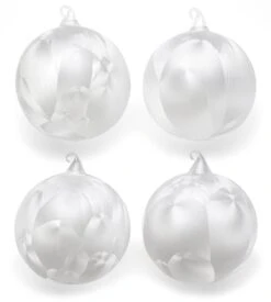 Lauschaer Eisglaskugeln, Ø 10 Cm - 4 Stück