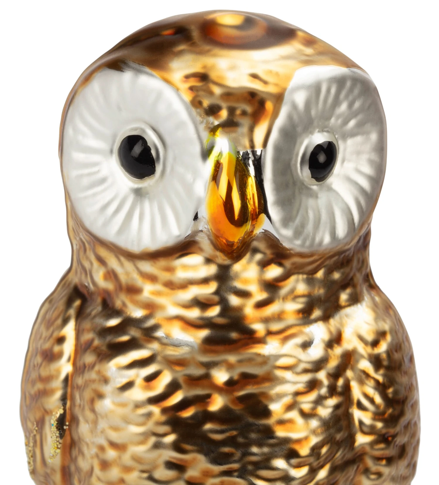 Lauschaer Glas Eule Traditionell Braun 2 Lauschaer Glas Eule Traditionell Braun – Bild 2