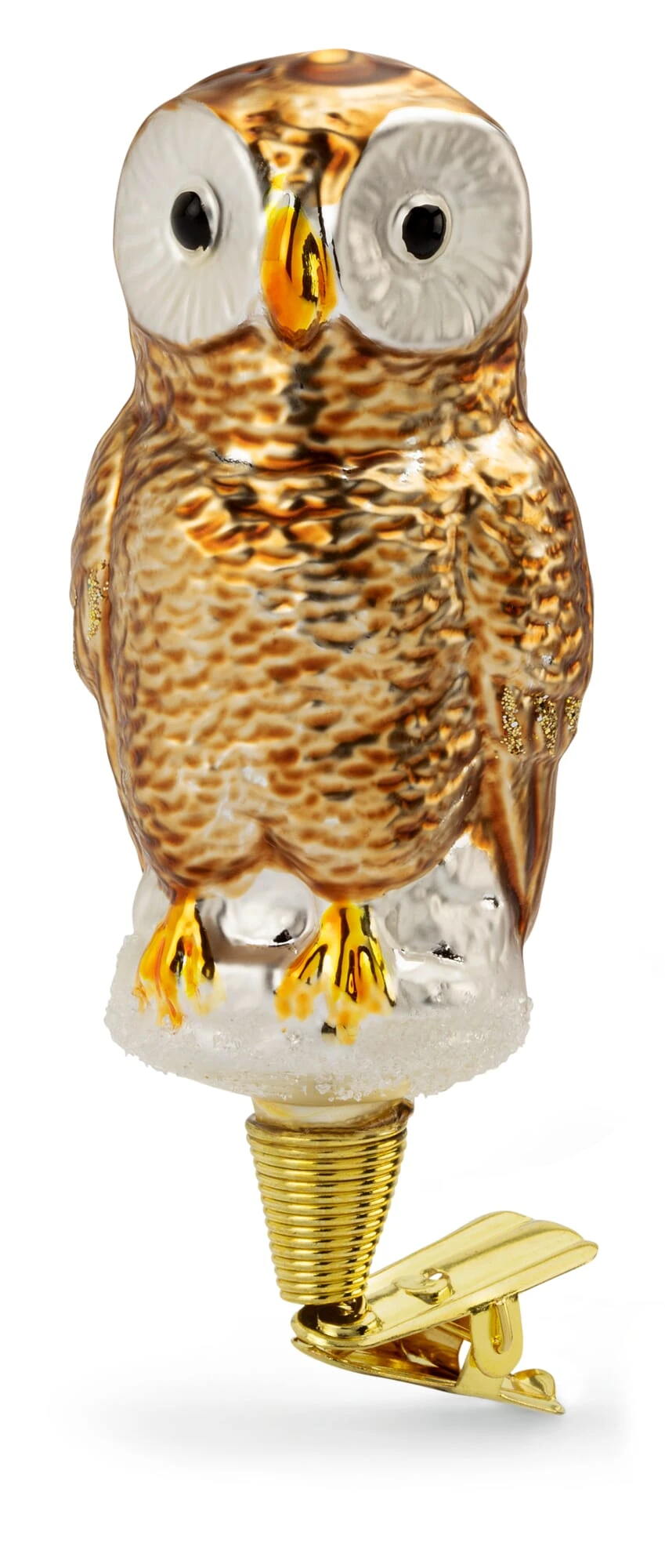 Lauschaer Glas Eule Traditionell Braun 1 Lauschaer Glas Eule Traditionell Braun