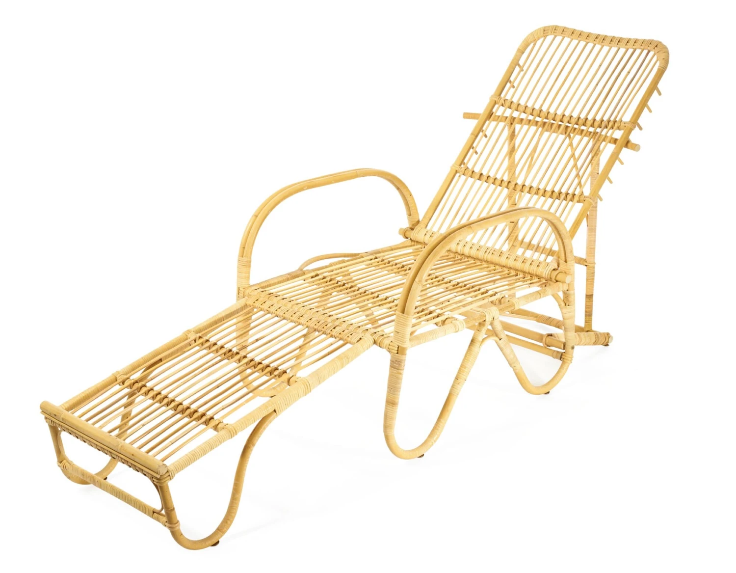 Liegestuhl Rattan 1 Liegestuhl Rattan