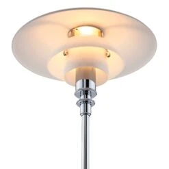 Louis Poulsen Tischleuchte Opalglas PH 2/1, Verchromt -Optimal Einrichtungs Geschäft louis poulsen tischleuchte opalglas ph 2 1 2