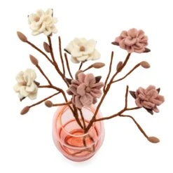 Magnolienzweig Filz, Weiß 7 Magnolienzweig Filz, Weiß -Optimal Einrichtungs Geschäft magnolienzweig filz 2