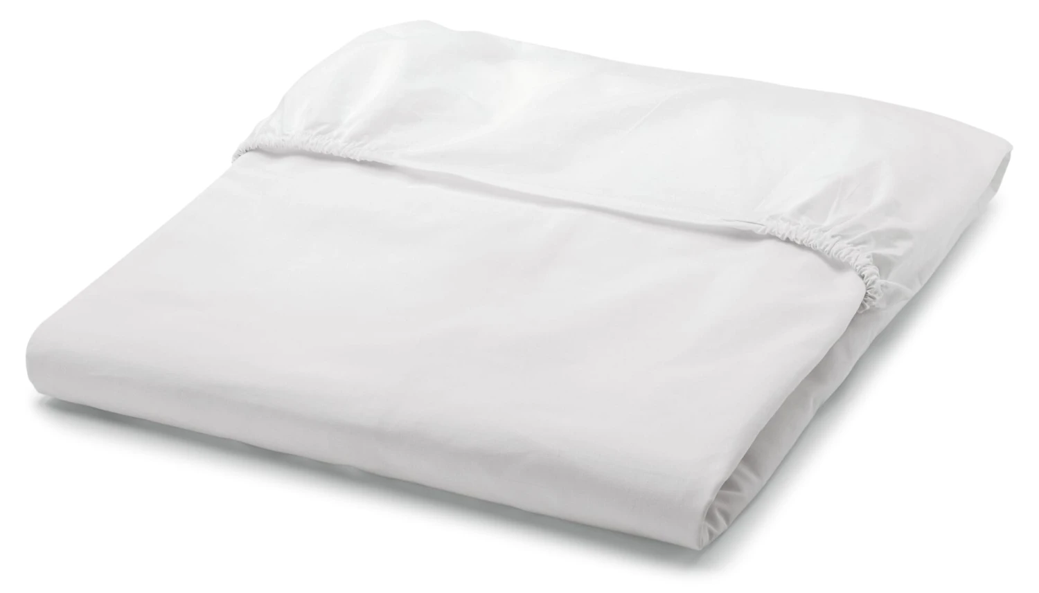 Manufactum Spannbettlaken Perkal, Weiß, 90 × 200 Cm 1 Manufactum Spannbettlaken Perkal, Weiß, 90 × 200 Cm