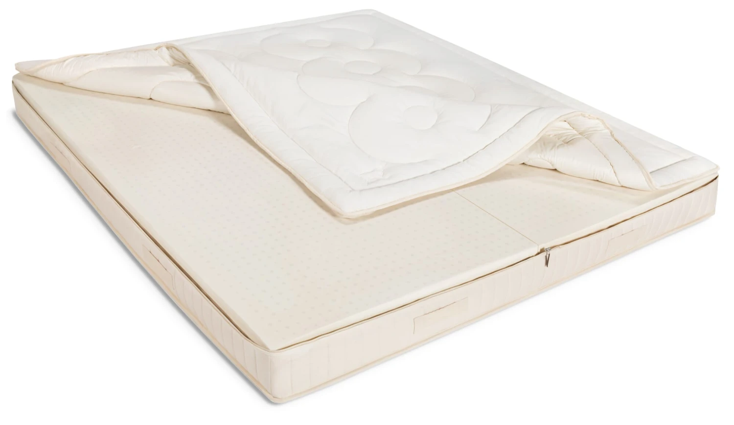 Naturlatex-Matratze 180 × 200 Cm, Sehr Weich / Sehr Weich 2 Naturlatex-Matratze 180 × 200 Cm, Sehr Weich / Sehr Weich – Bild 2