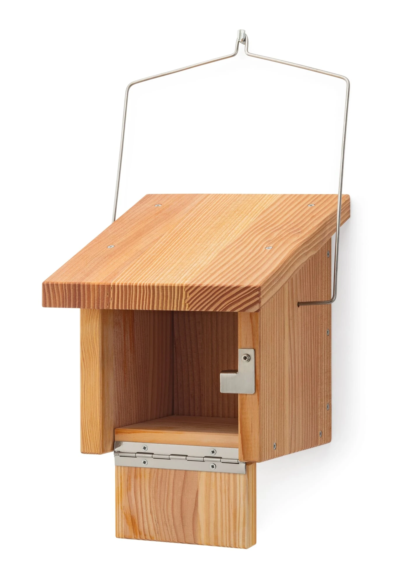 Nistkasten Halbhöhle Lärchenholz 2 Nistkasten Halbhöhle Lärchenholz – Bild 2