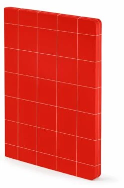Notizbuch Break The Grid, L - Rot