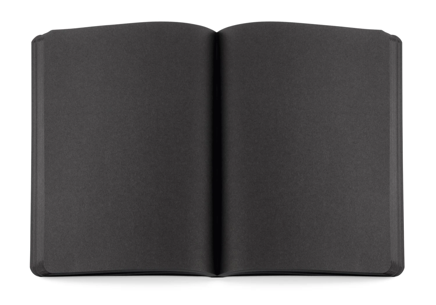 Notizbuch Not White, Schwarz 3 Notizbuch Not White, Schwarz – Bild 3