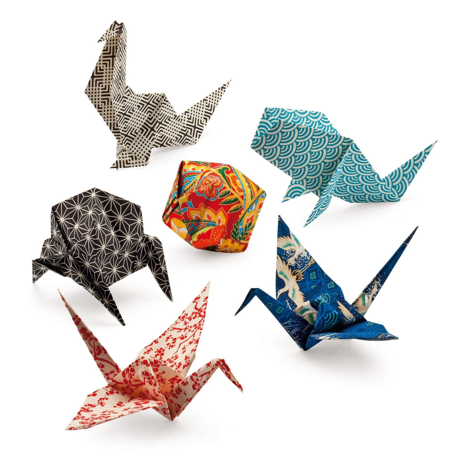 Origami-Papier Chiyogami, Yuzen Nr. 2 2 Origami-Papier Chiyogami, Yuzen Nr. 2 – Bild 2