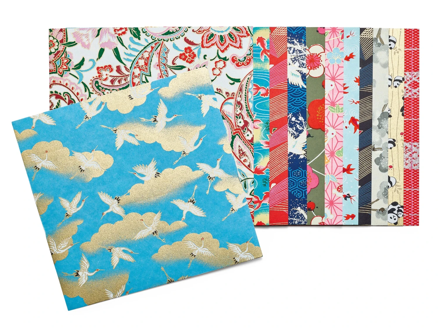 Origami-Papier Chiyogami, Yuzen Nr. 2 1 Origami-Papier Chiyogami, Yuzen Nr. 2