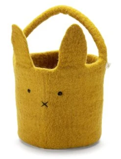Osterkörbchen Filz, Gelb