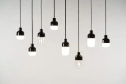 Pendelleuchte OHM 2, Schwarz/Klarglas -Optimal Einrichtungs Geschäft pendelleuchte ohm 2 4