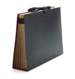 Pultordner Karton A4, Schwarz