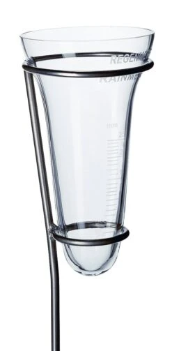 Regenmesser Kristallglas