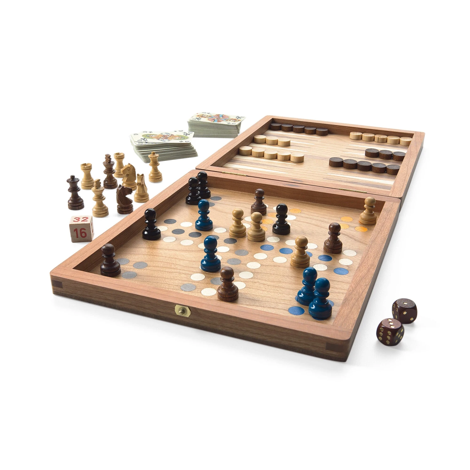 Reise-Spielesammlung Holz 2 Reise-Spielesammlung Holz – Bild 2