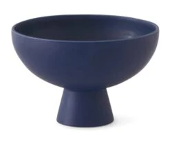 Schale Strøm, Mattblau