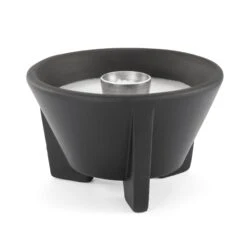 Schmelzfeuer® Keramik, Klein, Schwarz