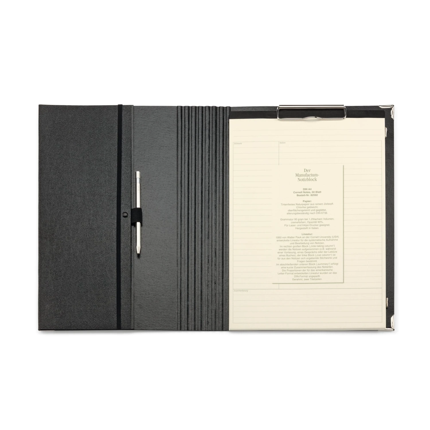 Schreibmappe Hartpappe, A4 2 Schreibmappe Hartpappe, A4 – Bild 2