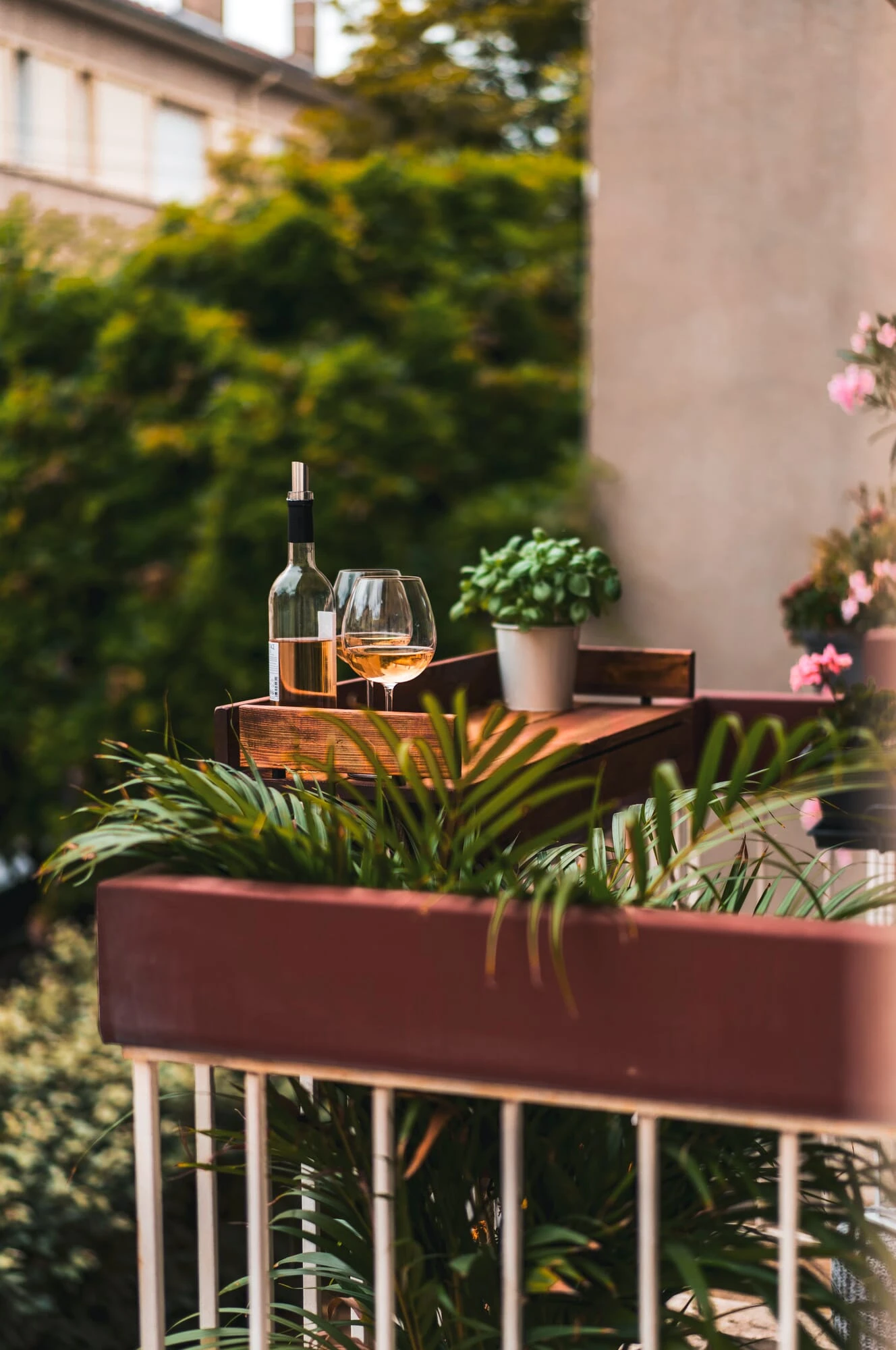 Seitenteile Für Balkonablage Bambus 4 Seitenteile Für Balkonablage Bambus – Bild 4