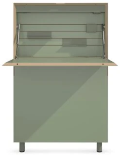 Sekretär Flatmate, Oliv