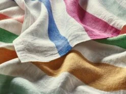 Serviette Farbig Gestreift (2 Stück) 5 Serviette Farbig Gestreift (2 Stück) -Optimal Einrichtungs Geschäft serviette farbig gestreift 2 stueck 2