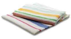 Serviette Farbig Gestreift (2 Stück)