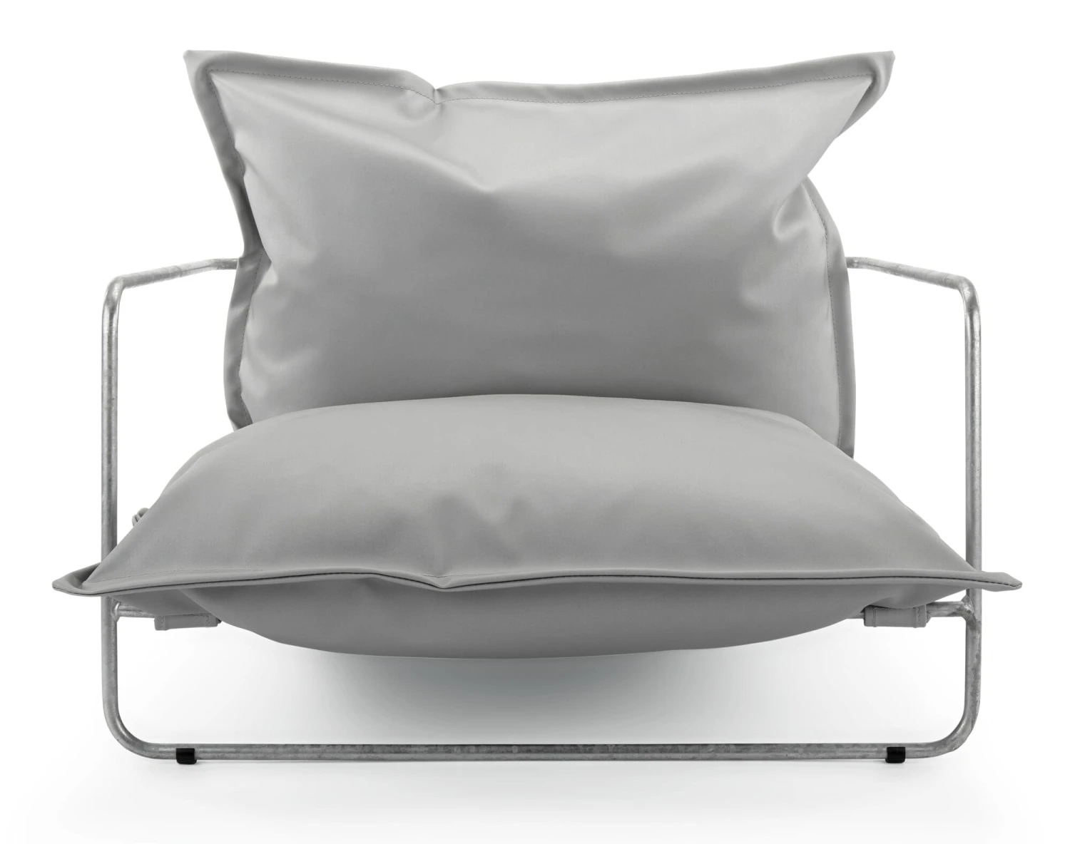 Sessel Finca, Hellgrau / Verzinkt 3 Sessel Finca, Hellgrau / Verzinkt – Bild 3