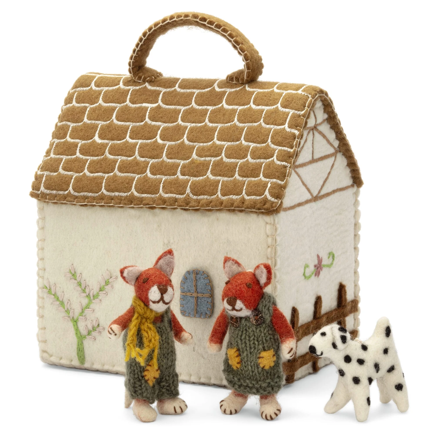 Set Puppenhaus Filz 3 Set Puppenhaus Filz – Bild 3