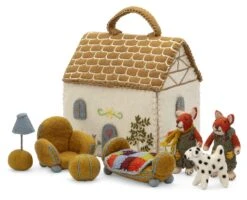 Set Puppenhaus Filz