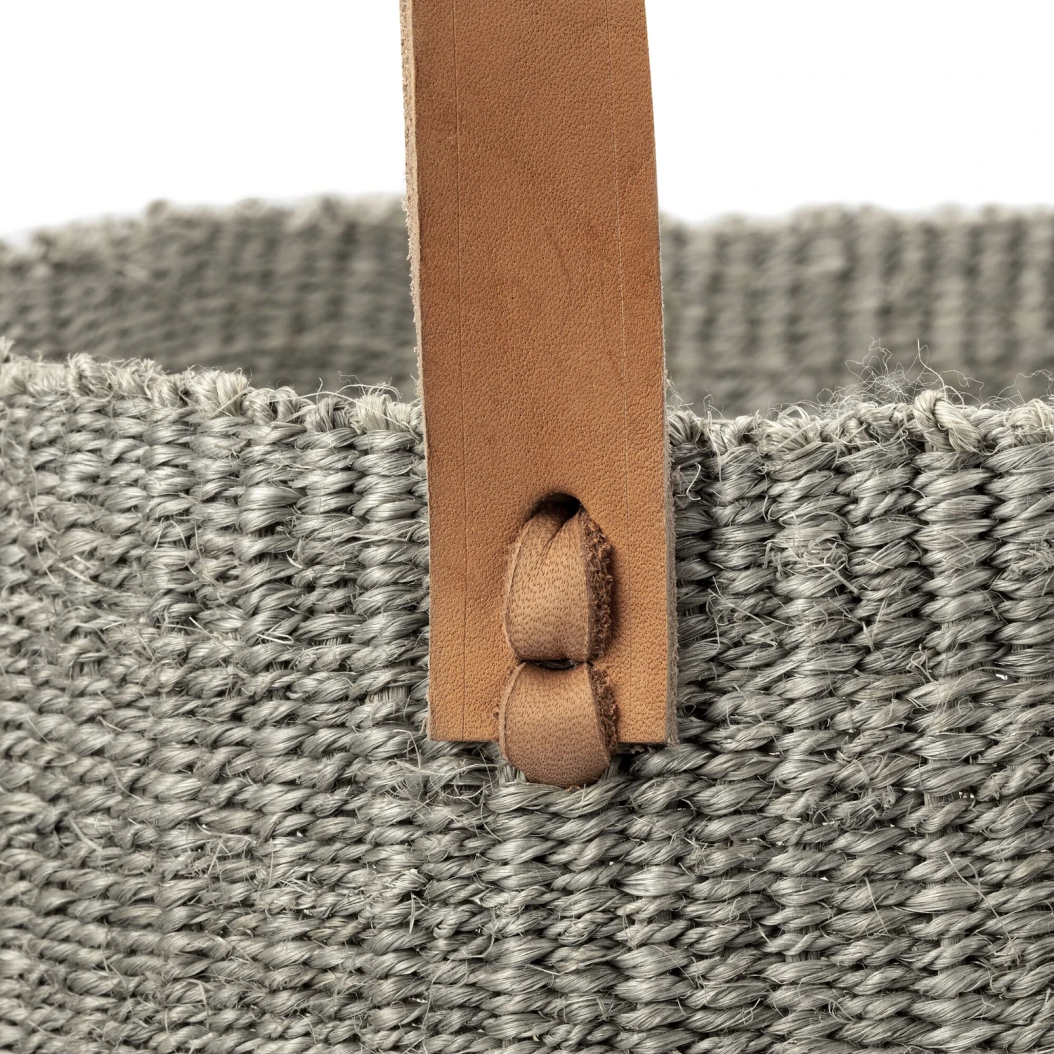 Sisal-Korb, Grau 2 Sisal-Korb, Grau – Bild 2