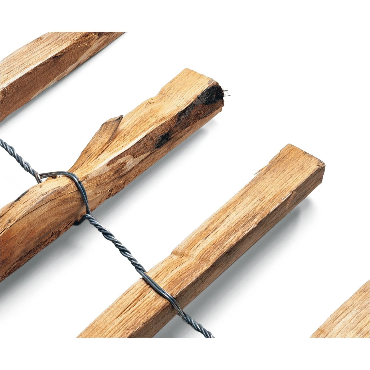 Staketenzaun Kastanienholz 2 Staketenzaun Kastanienholz – Bild 2