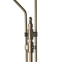 Standleuchte Messing Zweifach, Schukostecker -Optimal Einrichtungs Geschäft standleuchte messing zweifach 2