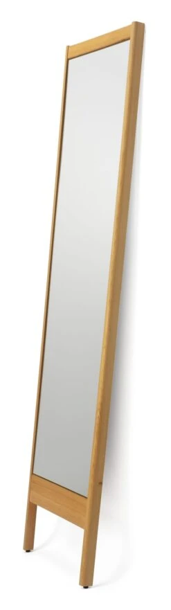 Standspiegel Eichenholz