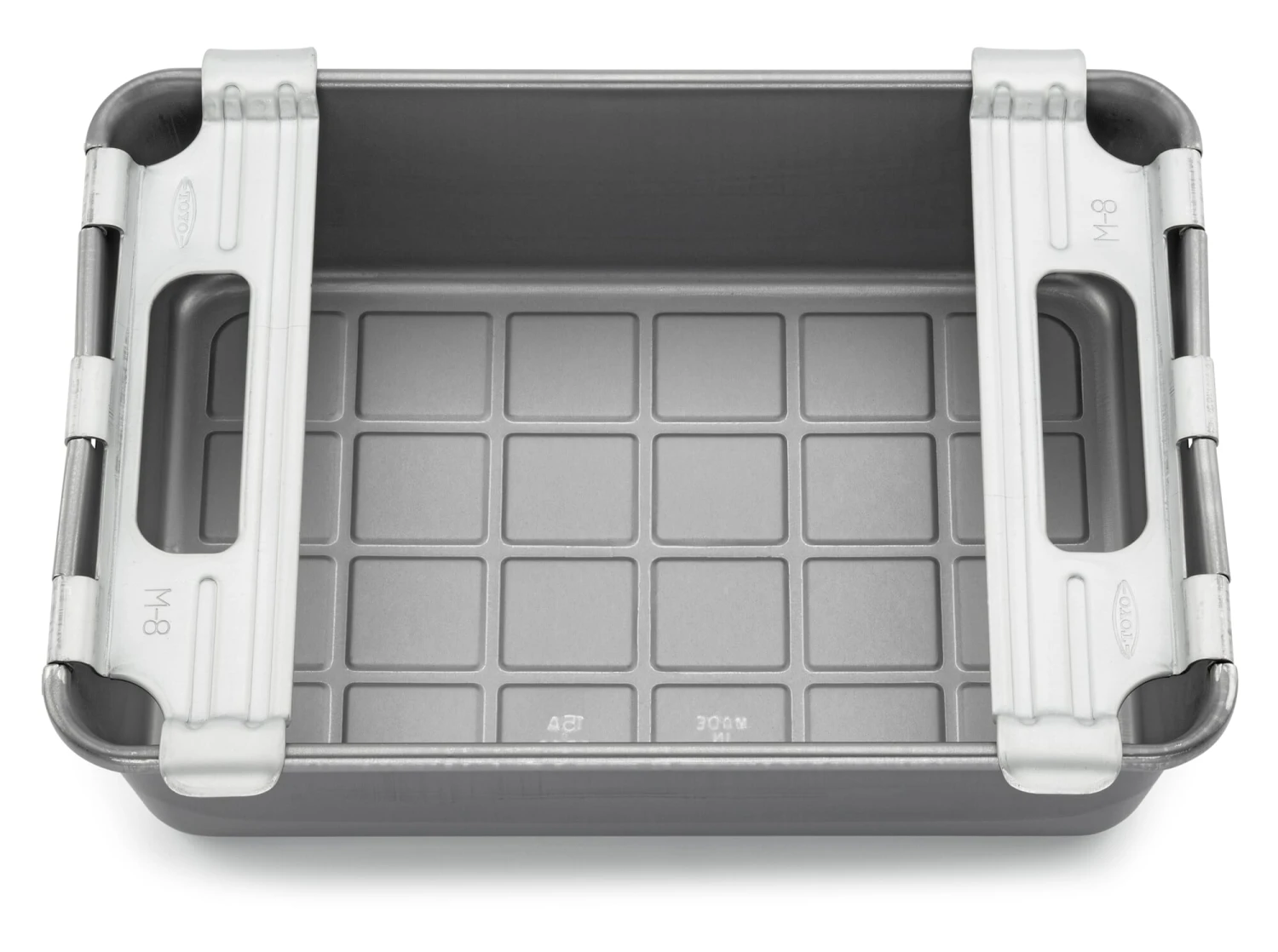 Stapelkiste Toyo, Silberfarben 3 Stapelkiste Toyo, Silberfarben – Bild 3