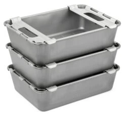 Stapelkiste Toyo, Silberfarben 9 Stapelkiste Toyo, Silberfarben -Optimal Einrichtungs Geschäft stapelkiste toyo 4