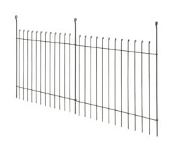 Steckzaun Stahlsegmente, Unbehandelt -Optimal Einrichtungs Geschäft steckzaun stahlsegmente 2