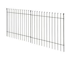 Steckzaun Stahlsegmente, Unbehandelt -Optimal Einrichtungs Geschäft steckzaun stahlsegmente 3