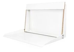 Stehpult Und Wandsekretär Kabinett, Weiss