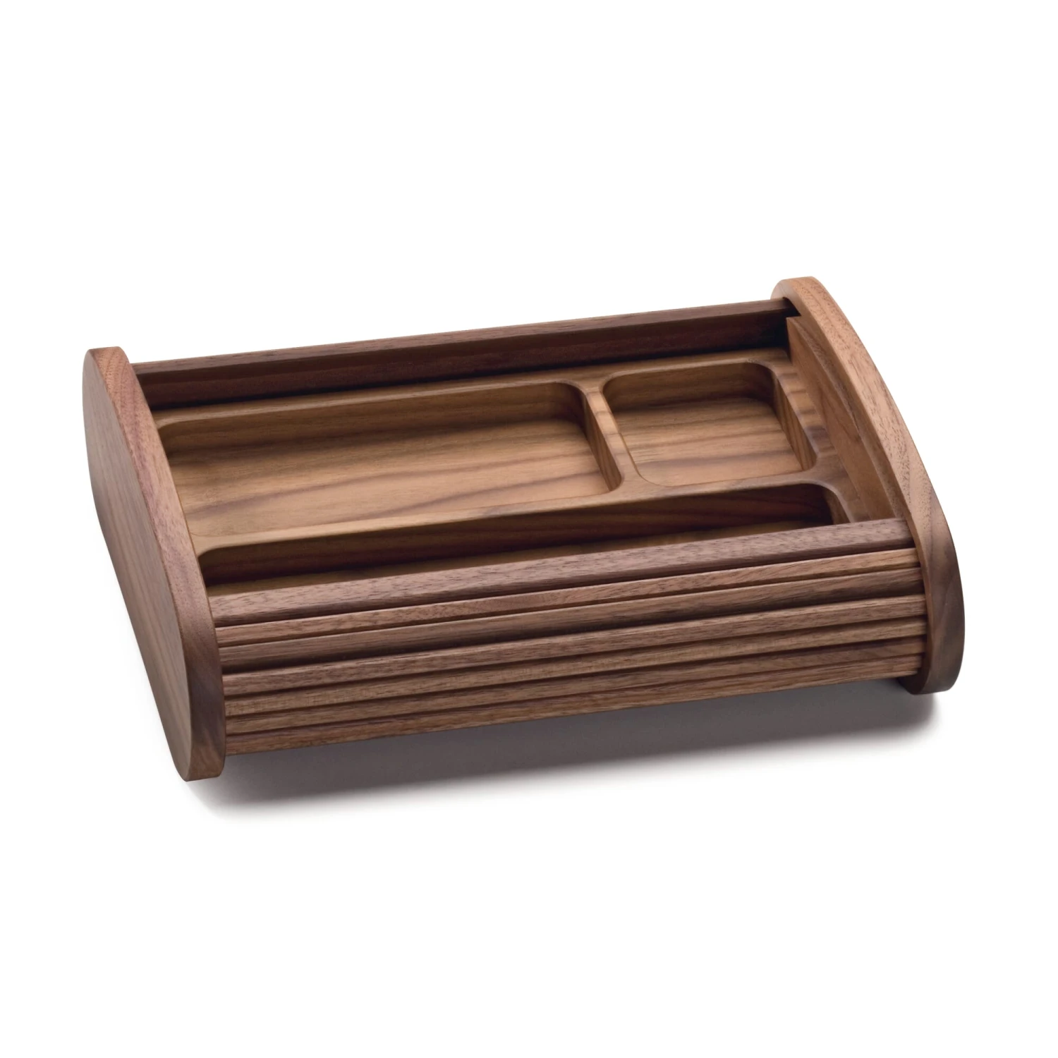 Stiftablage Nussbaumholz 4 Stiftablage Nussbaumholz – Bild 4