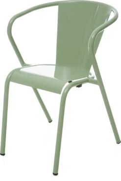 Stuhl Estoril, RAL 6021 Blassgrün