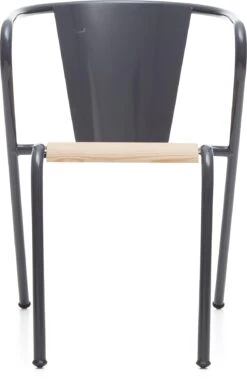 Stuhl Estoril, Holz, RAL 7024 Graphitgrau -Optimal Einrichtungs Geschäft stuhl estoril holz 2